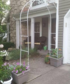 NStar Real Sized Metal Decoration Arch, White 26 81MH7AN2XDL