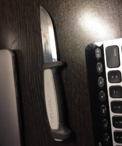 Morakniv Craftline Robust Fixed-Blade Knife with Carbon Steel Blade and Combi-Sheath, 3.6 Inch 32 81ML85A3jSL