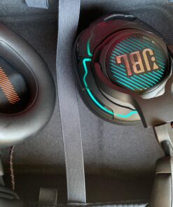 JBL Quantum ONE - Over-Ear Performance Gaming Headset with Active Noise Cancelling (Wired) - Black, Large Headphones 59 81MLfymyuNL