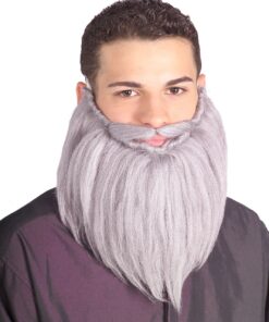 Rubie's Costume Co Men's Adult 8-Inch Beard and Mustache Set One Size Black 3 81MMOJBJaaL