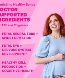 Pink Stork Liquid Folate: Whole-Food Vitamin B9 from Lemon Peels, Natural Folic Acid with Vitamin C, Liquid Prenatal Vitamins for Women, Pregnancy Must Haves, Women-Owned, 2 oz 15 81MNNwNfMzL
