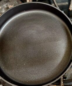 Wodillo Pots and Pans set, Nonstick Kitchen Cookware Sets, 5 PCS Induction Cookware Set, Non Stick Cooking Set w/Frying Pans & Saucepans,Dishwasher Safe, Oven Safe to 420°F 5PCS/Black 38 81MNhByiVRL