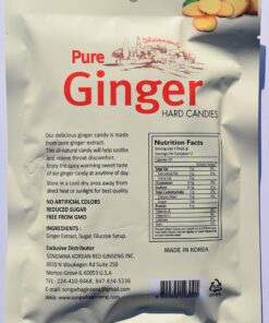 Pure Ginger Hard Candies 3 bags 3.5 Ounce (Pack of 3) 6 81MPa4UZ9nL