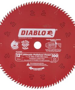 Freud D12100X 100 Tooth Diablo Ultra Fine Circular Saw Blade for Wood and Wood Composites, 12-Inch One Size 24 81MQPrBqWKL