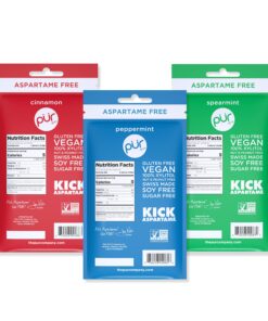 Alternative view of PUR Gum | Aspartame Free Chewing Gum | 100% Xylitol | Sugar Free, Vegan, Gluten Free & Keto Friendly | Natural Flavored Gum, Variety Pack, 55 Pieces (Pack of 3) 55 Count (Pack of 3)