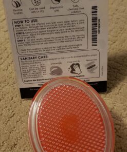 Dylonic Exfoliating Brush & Ingrown Hair Treatment for Bikini Area-Razor Bump Treatment for Bikini Area, Eliminate Shaving Irritation for Face, Armpit, Legs, Neck, Bikini Line-Skin Exfoliator Solution 1pk Orange 46 81MSqCxHF8L