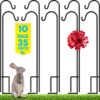 Shepherds Hooks for Outdoor, 10 Pack, 35 Inches Bird Feeder Pole, Hanging Plant Stand, Plant Hooks & Hangers, Shepherd Staff, Bird Feeder Stand, Plant Hanger & Bird Feeders Shepherds Hook for Garden 35 Inch 4 81MUjQa5Q L