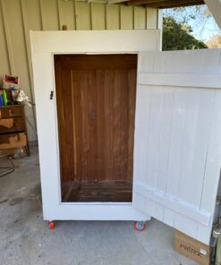 4" Swivel Plate Caster Wheels, PRITEK Heavy Duty Metal Caster Wheels Lock The Top Plate and The Wheels Replacement for Industrial Trailer or Large Home Furniture (Bearing 300lbs Each, Set of 4) Red 24 81MV79a CL