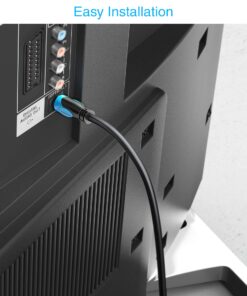 BlueRigger Digital Optical Audio Toslink Cable (25FT, Fiber Optic Cord, in-Wall CL3 Rated, 24K Gold-Plated) - Compatible with Home Theatre, Sound Bar, TV, Xbox, Playstation PS5/PS4 25FT 14 81MVuhuZJfL