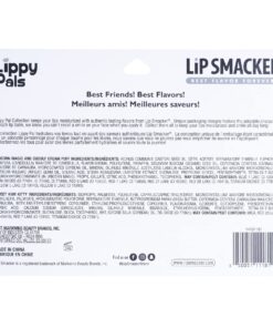 Lip Smacker Lippy Pals Flavored Lip Balm | Unicorn, Bunny, Llama | Clear Matte | for Kids Stocking Stuffer Christmas Gift | Set of 3 Foxy Apple / Hoppy Carrot Cake / Straw-Ma Llama Berry 0.28 15 81MVzePxxWL