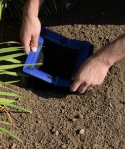 NDS 1200FFRTL Square Catch Basin Drain, Clog-Free Drainage and Infiltration Systems, Removable Filter 12 Inch, Gray, 12 15 81MWAIKB63L