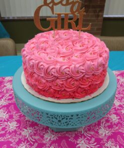 All About Details Silver It's-a-girl Cake Topper, 1pc, baby shower cake topper, Party Decor, baby shower decoration, Glitter Topper (Gold) Gold 17 81MWCVGJRSL