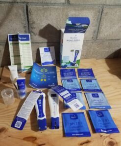 Bluelab PENGTB Grower's Toolbox with pH Pen, Conductivity Tester and Probe Care Kit, Easy Calibration, Digital Meters for Hydroponic System and Indoor Plant Grow 38 81MWdt3srRL