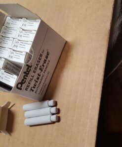 Pentel Refill Erasers For Pentel Twist-Erase Series Pencils - Pack of 36 (E10) 25 81MX9gjfPeL