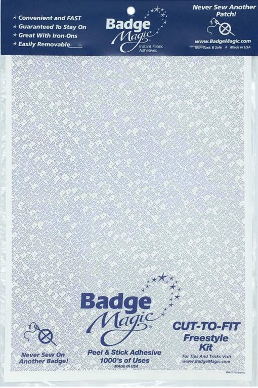 Badge Magic Cut to Fit Freestyle Patch Adhesive Kit (1-Pack) 1-pack