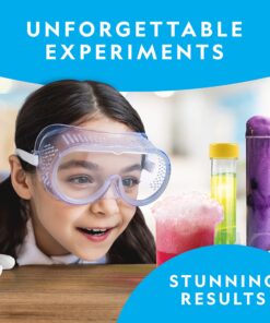 NATIONAL GEOGRAPHIC Stunning Chemistry Set - Mega Science Kit with 45 Easy Experiments- Make a Volcano and Launch a Rocket, STEM Projects for Kids Ages 8-12, Science Toys (Amazon Exclusive) Stunning Science 16 81MZL7yploL