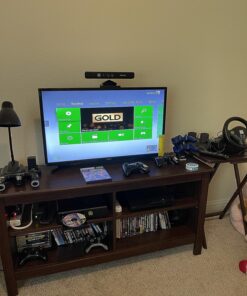 JINHEZO JINHEZO-CS-370 for Xbox 360 Kinect Sensor Mounting Clip TV Mounting Clip Black 1Pcs 24 81Mb2N4Bv L