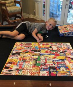 White Mountain Puzzles Things I Ate As A Kid Collage Puzzle - 1000 Piece Jigsaw Puzzle 41 81MbkuCPaL