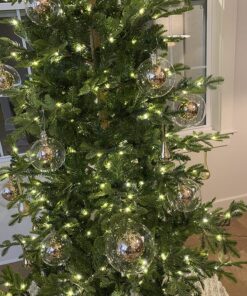 ORNAMENT ANCHOR Ornament Hooks for Hanging Christmas Decorations - No-Slip Hanging Hooks for Xmas - Heavy Duty Christmas Tree Ornaments Hanger Hooks for Small & Large Ornaments (Green, 24 Count) Green 31 81MdrC7PvxL