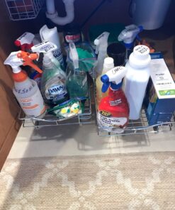 LYNK PROFESSIONAL® Pull Out Cabinet Organizer, 11"W x 18"D - Slide Out Drawers for Kitchen Cabinets - Sliding Pantry Shelves - Roll Out Shelf Storage for Pots, Pans - Lifetime Limited Warranty, Chrome 11" W x 18" D 11x18 Chrome 40 81MeaXfLjxL