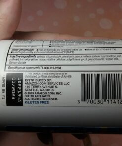 Amazon Basic Care Ibuprofen Tablets 200 mg, Pain Reliever/Fever Reducer, Body Aches, Headache, Arthritis Pain Relief and More, 500 Count 500 Count (Pack of 1) 43 81MgES1u3dL