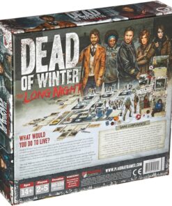 Alternative view of Plaid Hat Games Dead of Winter The Long Night Board Game Expansion | Post-Apocalyptic Survival Game | Strategy Game for Adults and Teens | Ages 13+ | 2-5 Players | Avg. Playtime 1-2 Hours | Made