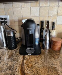 Nifty Vertuoline Rolling Coffee Pod Drawer – Satin Black Finish, 40 Pod Capsule Holder, Compact Under Coffee Pot Storage, Office or Home Kitchen Counter Organizer Satin Black Finish | 40 Pod Capsule Holder 38 81MgkcvDVrL