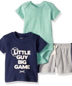 Carter's Baby Boys' 3 Piece Layette Set (Baby) - Big Game - 3 Months