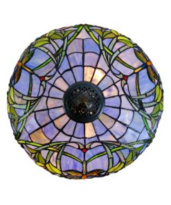 Dale Tiffany TT12232 Zenia Rose Table Lamp, 27" x 16.25" x 16.25", Fieldstone 18 81MhYCwi5VL