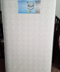 Sealy Baby Firm Rest Antibacterial 2-Stage Dual Firmness Waterproof Baby Crib Mattress & Toddler Bed Mattress, 204 Premium Coils, Medical-Grade Surface, Hypoallergenic, Made in USA, 52"X28" Viivia 26 81MjlJpr1IL 3