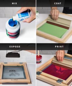 Speedball Art Products Diazo Photo Emulsion Kit for Screen Printing 25 81MkQ0wvujL