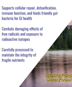 HEALTHFORCE SUPERFOODS Chlorella Manna - VeganTabs 1200 1200 Count (Pack of 1) Standard Packaging 12 81MlICoyOfL