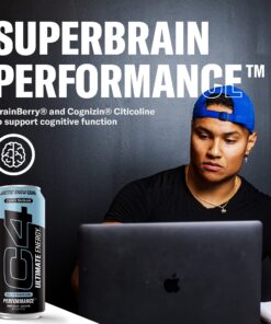 C4 Ultimate Sugar Free Energy Drink 16oz (Pack of 12) | Arctic Snow Cone | Pre Workout Performance Drink with No Artificial Colors or Dyes 16 Fl Oz (Pack of 12) 17 81MmZDsCdsL
