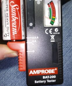 Amprobe BAT-200 Battery Tester 47 81MnSRIp2GL