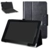 RCA 10 Viking Pro/Viking II/Cambio W101 V2 Case,Mama Mouth PU Leather Folio Stand Cover for 10 inch RCA 10 Viking Pro/Viking II/Cambio W101 (V2) 10.1" 2-in-1 Tablet,Black Black 62 81MnxF8OWiL