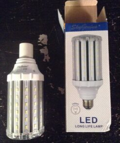 30W Daylight LED Corn Light Bulb for Indoor Outdoor Large Area - E26 Socket 3000Lm 6500K,for Home Street Lamp Post Lighting Garage Factory Warehouse High Bay Barn Porch Backyard Garden Super Bright 30W 36 81MofkhOPL