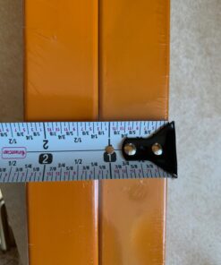 Bora Wood Organizer and Lumber Storage Metal Rack with 6-Level Wall Mount – Indoor and Outdoor Use, In Orange | PBR-001 64 81MokklBO7L