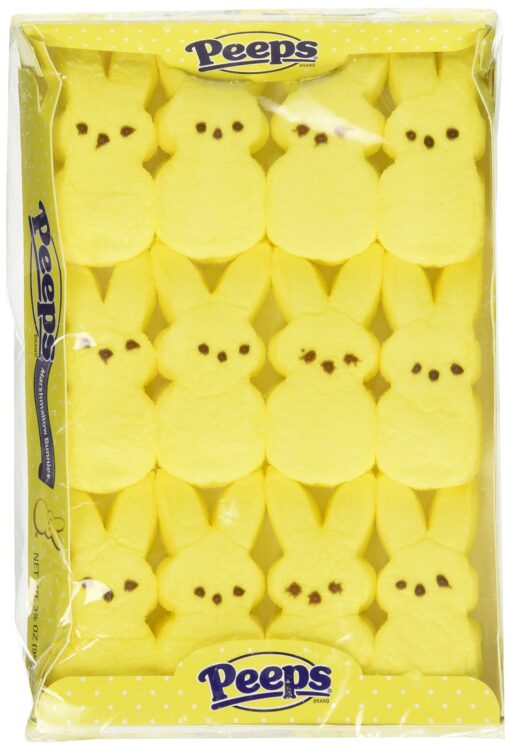 Peeps Marshmallow Candy Bunnies - Yellow 1