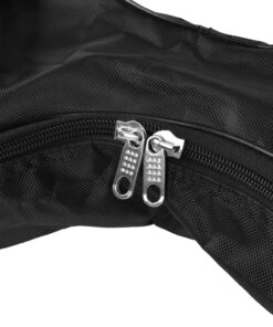 ECO-FUSED Waterproof Backpack to Carry and Store Your Drifting Board (Two Wheels Smart Balance Board Scooter Electric Self Smart Drifting Board) - Mesh Pocket - Adjustable Shoulder Straps Black - For 7" wheels and max. 23.5" long 13 81MpTK43YgL