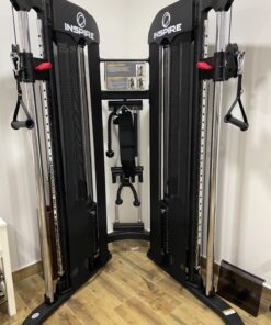 Inspire Fitness FT1 Functional Trainer - Compact At Home Workout Machine with Accessories - Two 165 lb Weight Stacks - Smooth Glide Cable Machine 17 81MpWUV33RL