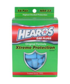 HEAROS Xtreme Protection Series Ear Plugs, Blue, 56 Pair 56 Pair (Pack of 1) 15 81MpvXPbC8L