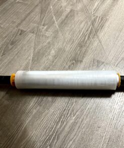 Origuuds Stretch Film, 80 Gauge Stretch Wrap with Handles, Industrial Strength Plastic Wrap for Moving, Pallet Wrap, Packing, Furniture Wrapping, Luggage (Clear/15 Inch x 1000 Feet,1 Roll) Clear 1 Roll/15in x 1000FT 19 81Mrz8ad05L