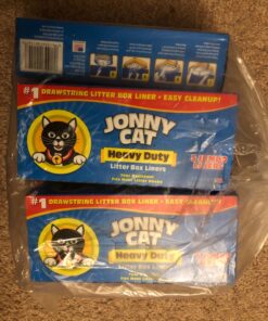 JONNY CAT Cat Litter Box Liners 5 / Box (Pack of 6) 19 81MwCXQ gkL