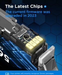 Timink 564XL Ink Cartridges Replacement for 564 XL Combo Pack - Fits Photosmart 5520 6520 7510 7520 DeskJet 3520 Premium C309A C410A Printer (2BK/C/M/Y | Non-OEM) H564 - 5 Pack 9 81MwgootqL