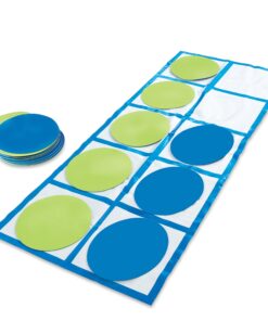 Alternative view of Learning Resources Ten-Frame Floor Mat Activity Set, Math Skills, 22 Pieces, Ages 5+