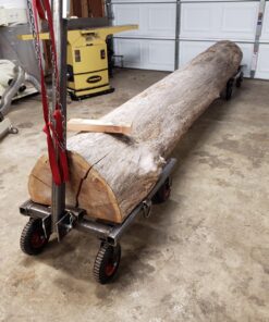 POWERTEC 8 Inch Heavy Duty Fixed Caster Wheels, Pneumatic Plate Casters with Rubber Knobby Tread for Workbench, Dolly, Cart, Trolley, Wagon & Chicken Coop, Large Castor Wheels, 1pk (17053) Fixed, 1pk 25 81MyMXriQHL