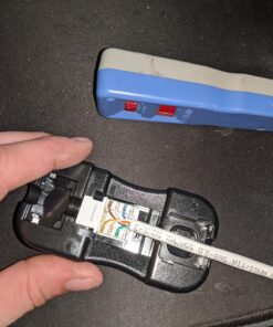 Cable Matters UL Listed 25-Pack RJ45 Keystone Jack, Cat6 Keystone Jacks in White and Keystone Punch-Down Stand 33 81MyOx Ps6L