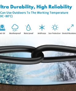 Cat 8 Ethernet Cable, 3ft Heavy Duty High Speed Internet Network Cable, Professional LAN Cable, 26AWG, 2000Mhz 40Gbps with Gold Plated RJ45 Connector, Shielded in Wall, Indoor&Outdoor 3FT-CAT8 20 81N 0QrO1aS 2