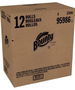 Bounty Paper Towels, 12 Pack 12 Count (Pack of 1) White 29 81N 4gjay6L