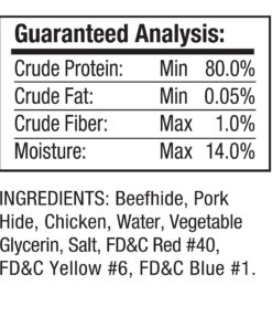 GOOD 'N' FUN Triple Flavor Chews, Rawhide Treats for Dogs 6 Count (Pack of 1) 17 81N A18aGXL